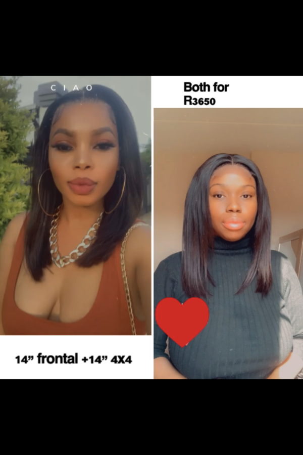 14” frontal bob+14” 4x4 bob