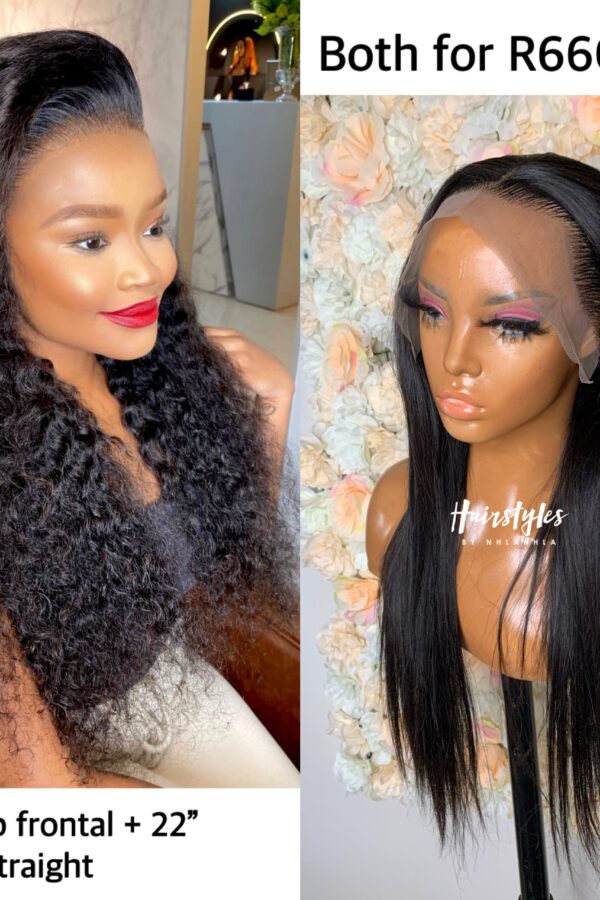 24” deep frontal+22 frontal straight