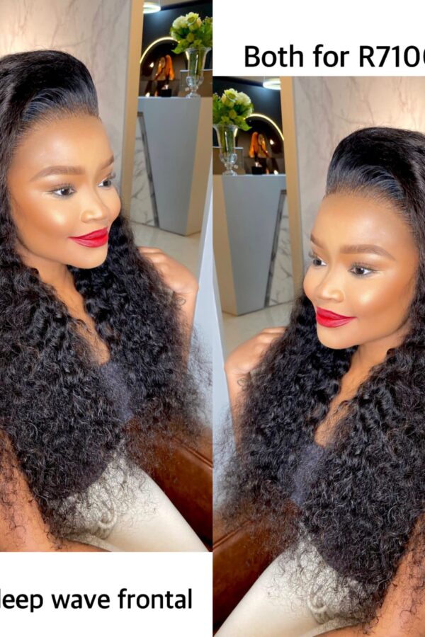 2x 24” deep wave frontal wigs